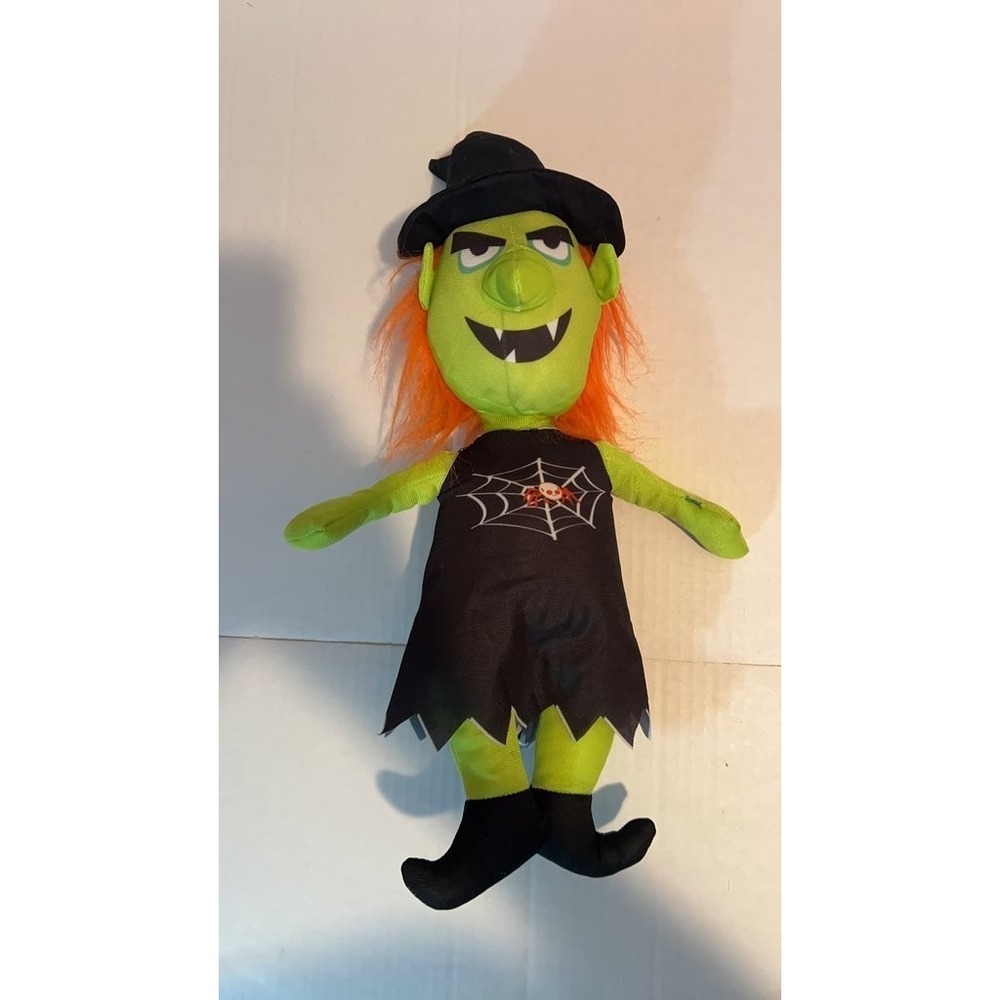 Vintage Halloween Witch Plush Doll